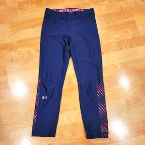 Under Armour Heatgear Compression Capri Leggings Size Small